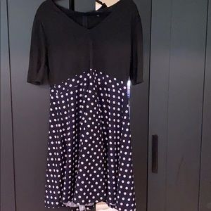 Polka dot dress 2XL